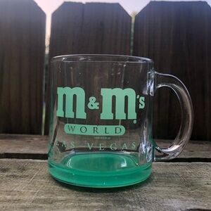 M&M’s World Las Vegas Glass Coffee Mug